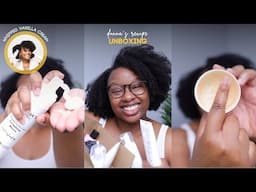 Tabitha Brown Sent Me Products!! Unboxing The *New Donna's Recipe Whipped Vanilla Cream Collection 💛