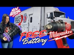 Matco Tools Milwaukee Sale With Free Batteries. Plus Some Cool New Tools.