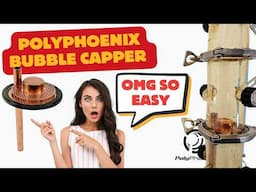 Polyphoenix Bubble Capper for Distillation - Whiskey & Rum Made Easy