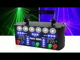 27 Eyes Strobe RGB Party Light DJ Disco Beam