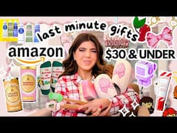 AMAZON *last minute gifts* $30 & UNDER 🍒 QUICK SHIPPING ‼️