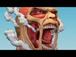 ATTACK ON TITAN Head  3d