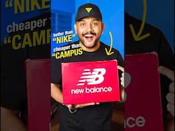 Nike Campus Chhodo 😁 Try this ₹2500 Shoe🔥 #shorts #shoes #onechance #newbalance #runningshoe