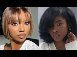 2025 Must See Baddie Haircuts for Black Women Part 2 #hairstylesforblackwomen