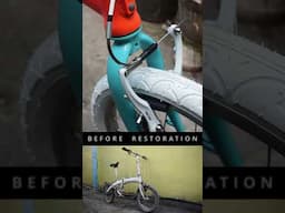 Dahon Curve D3 Folding Bike Restoration #shorts