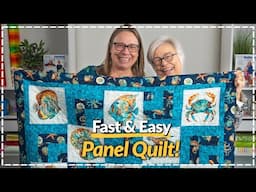 EASY Panel Pattern! February Quilt of the Month