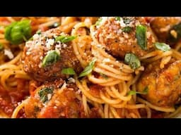 Chicken Meatballs Spaghetti 🍝 | 10 Minutes Dinner Recipe 2023