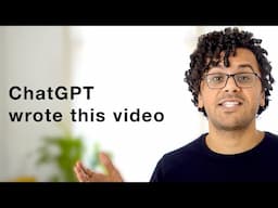 ChatGPT wrote this video about itself.