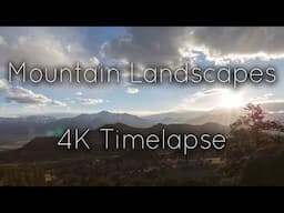 Mountain Landscapes 4K Timelapse | Grand Tetons, Rocky Mountains, Zion, Salt Flats