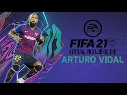 FIFA21 | VIRTUAL PRO LOOKALIKE TUTORIAL | ARTURO VIDAL