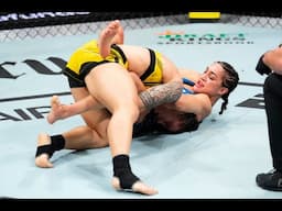 #UFC312: Tatiana Suárez finaliza a Jessica Andrade con una guillotina!