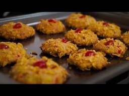 Chef Andreas Carver and his mother recreate his grandmother’s vintage cherry winks Christmas cookies