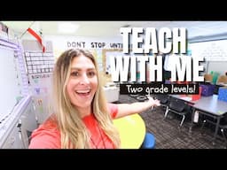 A Day in the life of a 2nd/3rd Grade Teacher! - Teacher Vlog