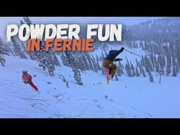 Skiing With My Kids - Powder And Big Air