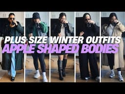 Plus Size Winter Outfits - Plus Size Wardrobe Essentials for Apple Shaped Bodies Pinterest Inspired