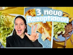 3 Rezepte || ⚪️🍕| 🥩🥗| 🌯