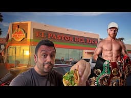 Trying Canelo’s Taqueria ( El Pastor Del Rica )