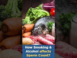 Smoking & Alcohol Sperm Health पर क्या असर डालते हैं? Fertility Problems | Omya Fertility.