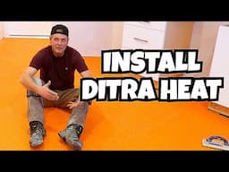 What's The Hype About Ditra Floor Heat? Find Out In Part 1 Of 4!