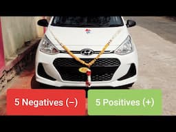 Grand i10 Neagtive & Positive points|| 1st Year User Review