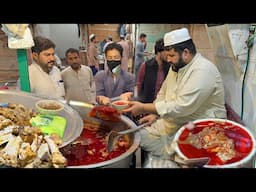 MORNING HEALTHY BREAKFAST OF PESHAWAR - SHEIKH PAYA | SIRI PAYA | PESHAWARI KOHATI GATE SIRI PAYA