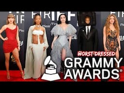 10 WORST DRESSED AT THE GRAMMY AWARDS 2025!