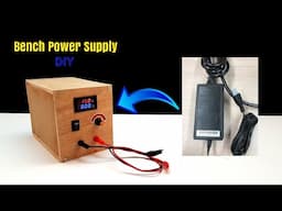 Build your own Variable Lab Bench Power Supply from Printer Adapter