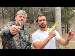 How Far Can Demolition Ranch & I Shoot Pistols?