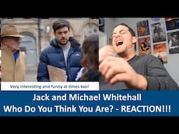 American Reacts Who Do You Think You Are? Jack Whitehall and Michael Whitehall REACTION