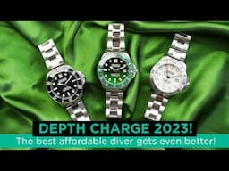 The NEW Depth Charge Watches 2023! | The best affordable diver ever gets even better!