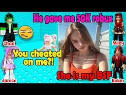 🍁 TEXT TO SPEECH 🍀 My Boyfriend Gives More Attention To His Girl Best Friend Than Me 🌻 Roblox Story