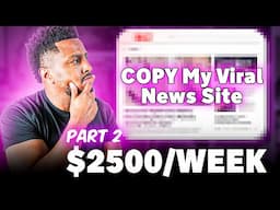 Passive Income: My Journey to $2500/Week with a Viral News Site