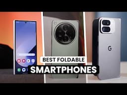 Samsung Galaxy Fold 6 VS OnePlus Open VS Google Pixel 9 Pro Fold! - Best Foldable Smartphones!