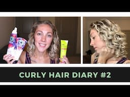 Curly Hair Diary #2 | Herbal Essences Totally Twisted Curl Mousse & Gel