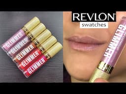 Revlon GLIMMER GLOSS // Lip Swatches & Review