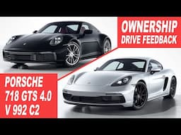 Owner Driving Feedback Porsche 718 Cayman GTS 4.0 v 992 Carrera C2 | 4.0 Engine Sound Sports Exhaust