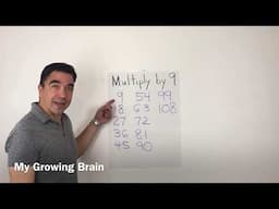 Multiply by 9 / My Growing Brain