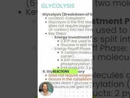 Breaking down glucose for the dental hygiene student #dentalhygiene