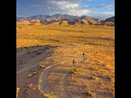 Beautiful Sunrise in the Mojave Desert Las Vegas, NV - #ebike #emtb #mtb #lunacycle