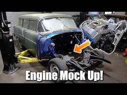 56 Chevy Wagon Gets a 400 SBC Upgrade