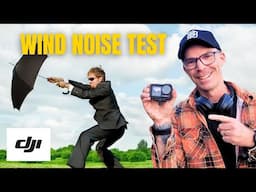 Pro Modes vs. Standard Modes. Wind Noise test. Dji osmo action 5