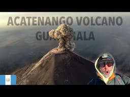 Solo Climbing an Active Volcano in GUATEMALA 🇬🇹