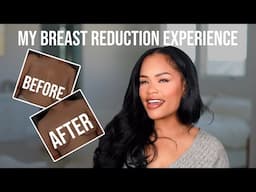 why I got a breast reduction + lift | honest experience, cost and recovery process | arnellarmon