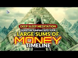 Deep Sleep Meditation - Quantum Jumping Into Your Large Sums Of Money Timeline