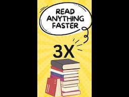 Read Books 3 Times Faster