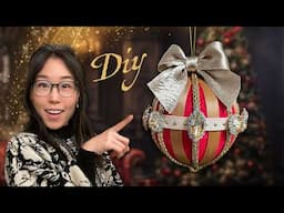 How I Made This Christmas Ornament ✨ DIY Holiday Project