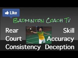 Badminton Singles Rear Court Exercises Consistency 2019