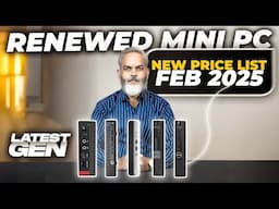 Renewed Mini PC 🔥 New Price Feb 2025 🔥 Latest Gen Mini PC