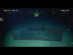 The Debris Field of USS Lexington - Broken, Yet Well-Preserved