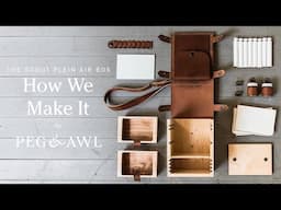 How We Make the Scout Plein Air Pochade Box in our Philadelphia Workshop | Peg and Awl